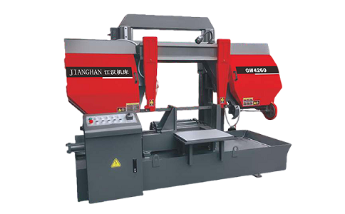 三都龙门带锯床运行中途停止切割产生的原因是什么？